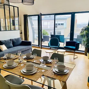 Appartement The Luxury Green Penthouse In Center With Terrace And Free Parking, Luxemburg